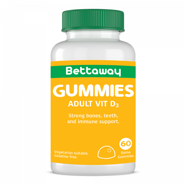 Bettaway Vitamin D3 Gummies