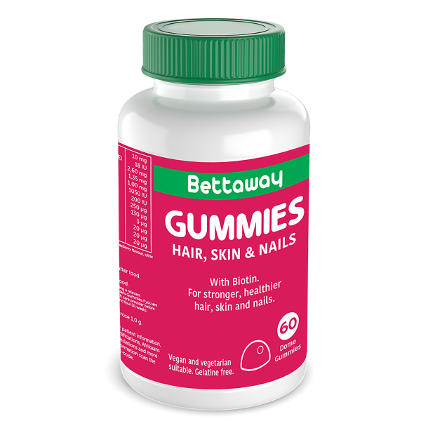 Bettaway Hair, Skin and Nails Gummies - Image 4