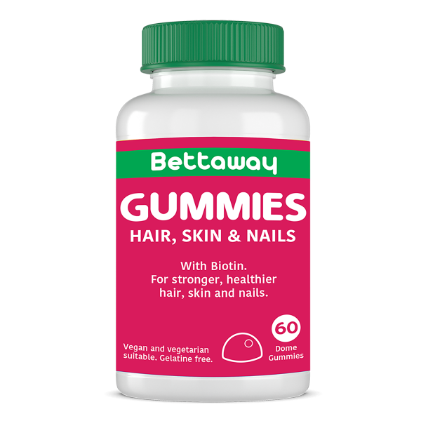 Bettaway Hair, Skin and Nails Gummies